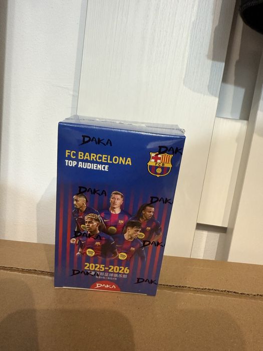 Cutie sigilata DAKA FC BARCELONA TOP AUDIENCE 2025-2026