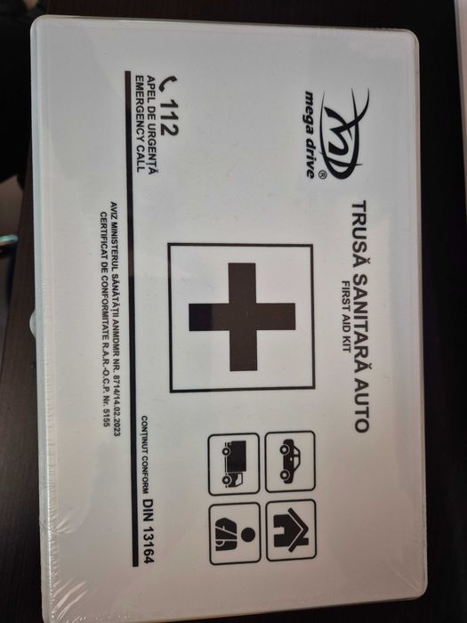 Trusa medicala auto conforma RAR valabila 14.04.2030