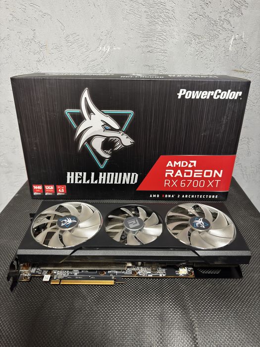 Placa video Power Color Hellhound RX 6700xt 12gb ddr6 Iasi • OLX.ro