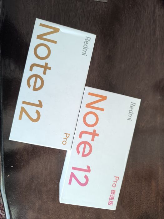 Redmi note 12 pro 5g black va pink rangda