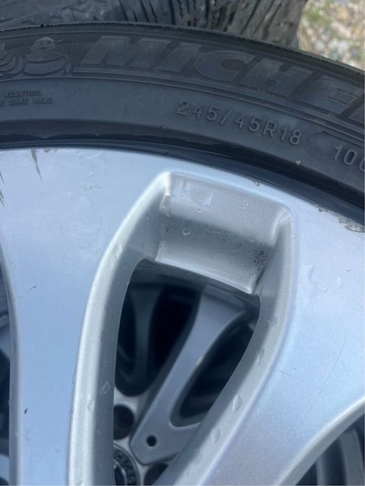 Оригинални джанти Mercedes 18” с гуми Michelin 245/45 R18