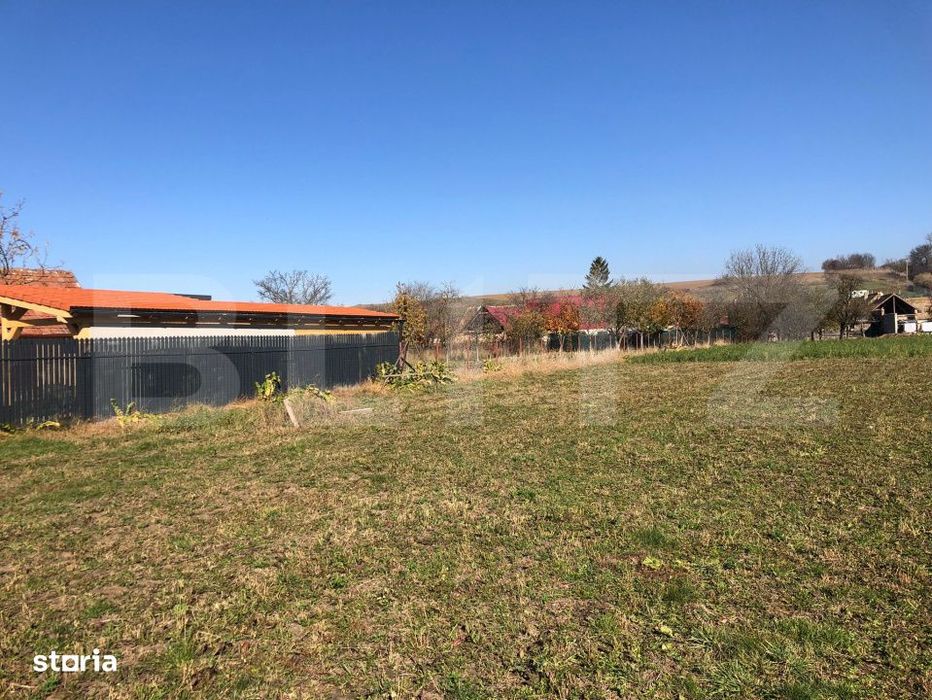 Teren de vanzare in judetul Brasov – 1.481 mp, utilitati, privelist