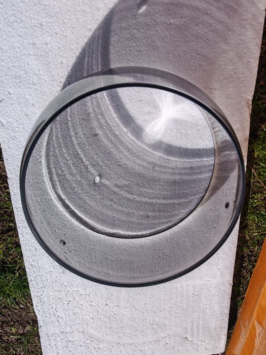 Черна висяща лампа с 3 кристални глави и LED 3000-6000К дистанционно