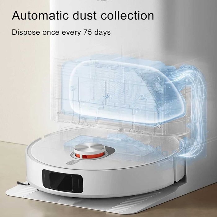 Робот прахосмукачка Xiaomi Robot Vacuum X20 Pro 7000Pa с All-in-One станция - НОВА