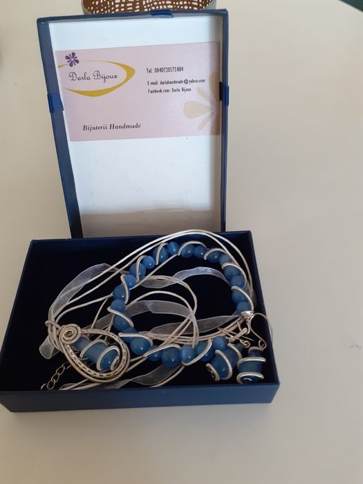 Set de bijuterii hand made nou