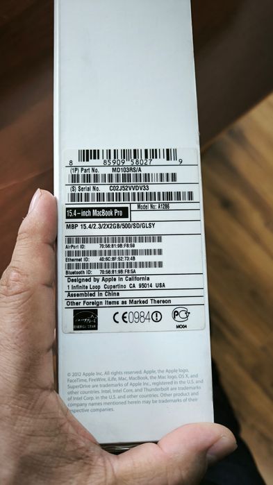 Apple MacBook Pro 15