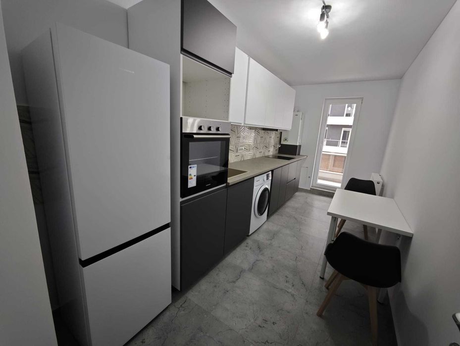 De închiriat garsonieră premium  – 55 mp, bloc nou, loc de parcare acoperit, 5 min metrou Anghel Saligny, 500 euro