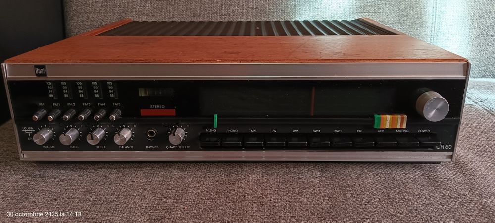 Amplituner Dual CR 60 vintage