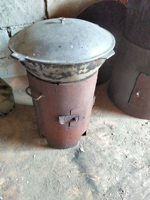 Печки. Советские казаны.