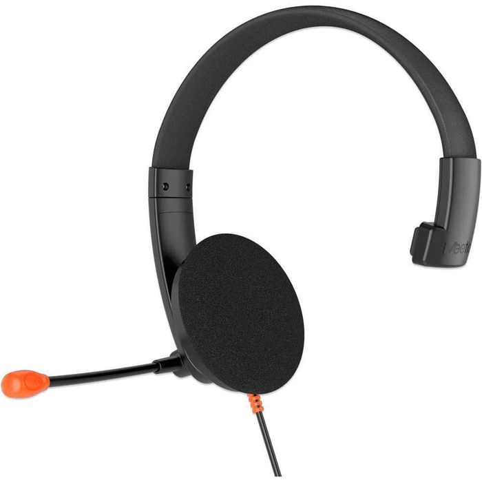 Наушники кол центра HS Meetion BTH003mic/HP002/U(Black-White+Grey*-*