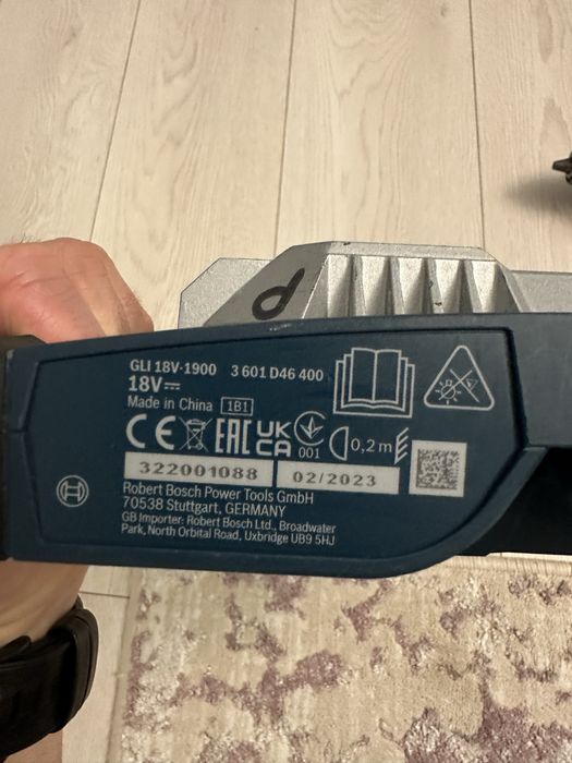 Set profesional Bosch - bormasina plus Lampa