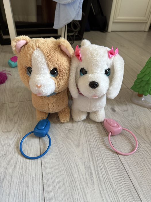 интэрактивные кошечка и собачка