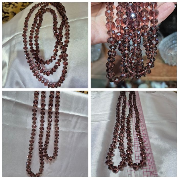 Янтарные бусы новые