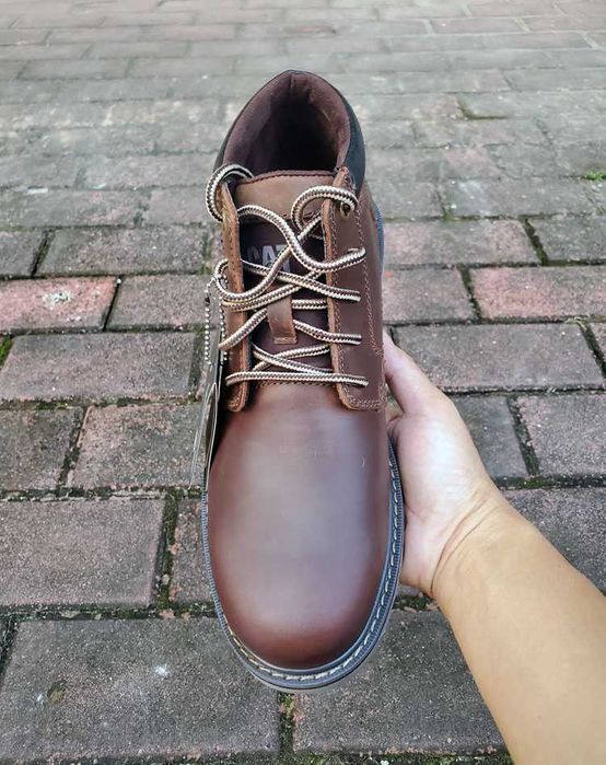 Ботинки мужские утепленные, зимние ботинки CAT [39-44]