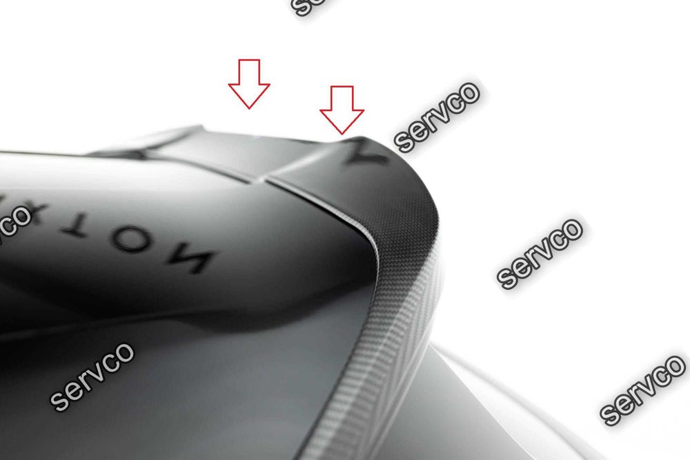 Eleron spoiler cap Bmw Seria 1 F40 F70 M135i 2019- v6 - Maxton Carbon
