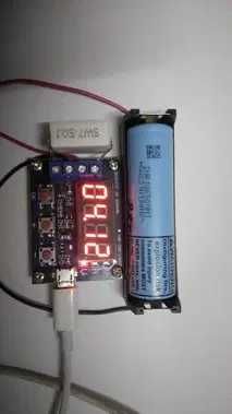 Tester de capacitate a bateriei cu  Ni-Mh, Ni-Cd, Li-Ion, Pb 18650 etc