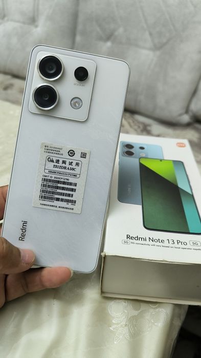 Redmi Note 13. Pro 5G  оперативка 8 .хотира 256. Янги телефон