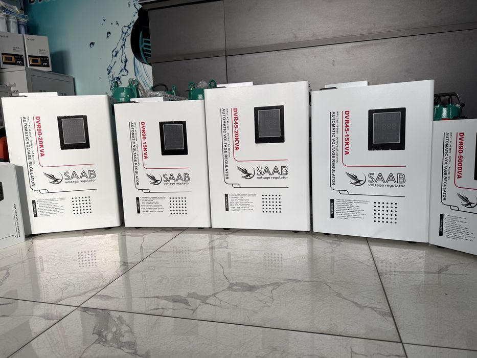 Saab DVR90 DVR45 stabilizator 20 kva стабилизатор напряжения 220 Вольт