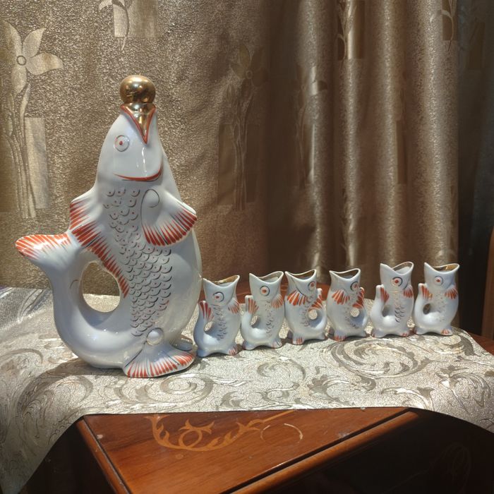 Графин Рыба с рыбками