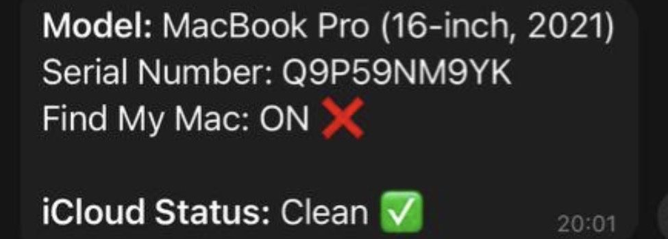 Apple MacBook Pro 16" (2021) M1 Pro, 16GB RAM, 512Gb SSD ,