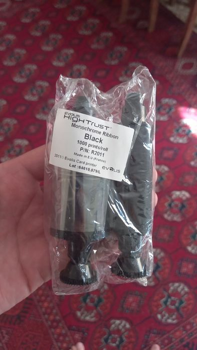 Evolis Primacy & Zenius RCT023NAA и R2011 Черная монохромная лента