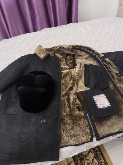 Продам дублёнку и шапку