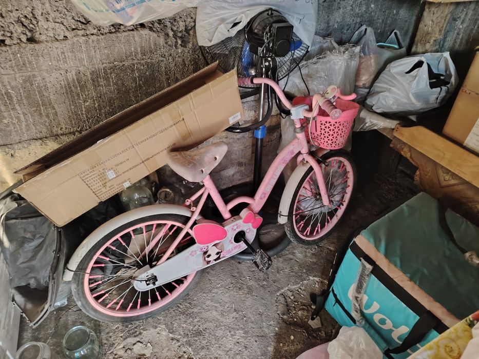 Детский велосипед для принцесс