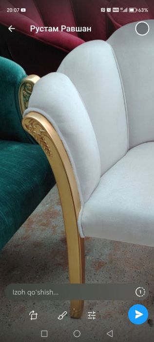 Yumshoq Mebellar. Divan va Kreslo