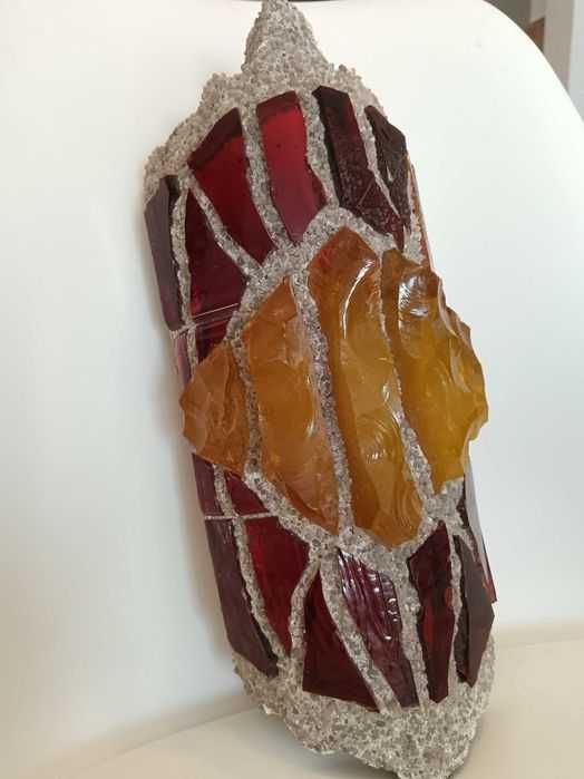 Veioză cristal Murano artă