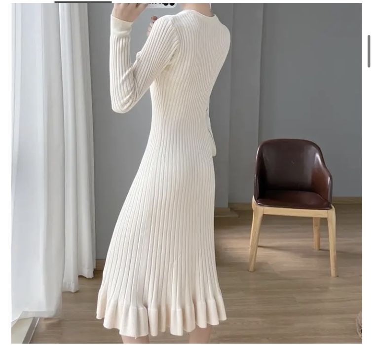 Платье трикотажное