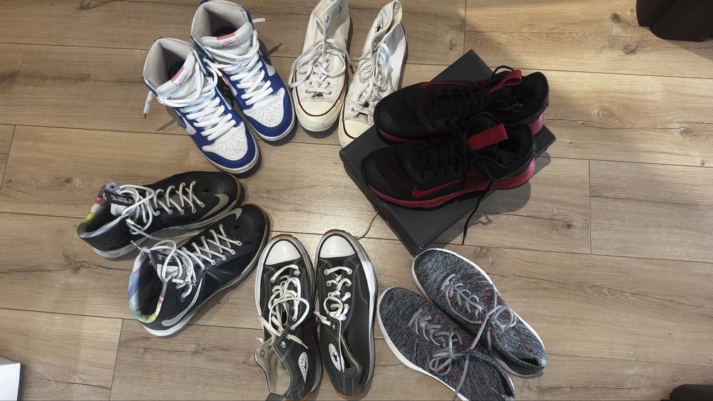 Мъжки маратонки Nike, Converse