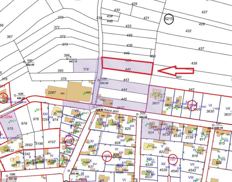 Продава се Парцел в с. Лозен, Област София-град - 1292 кв.м за 101 €/кв.м - Снимка #2
