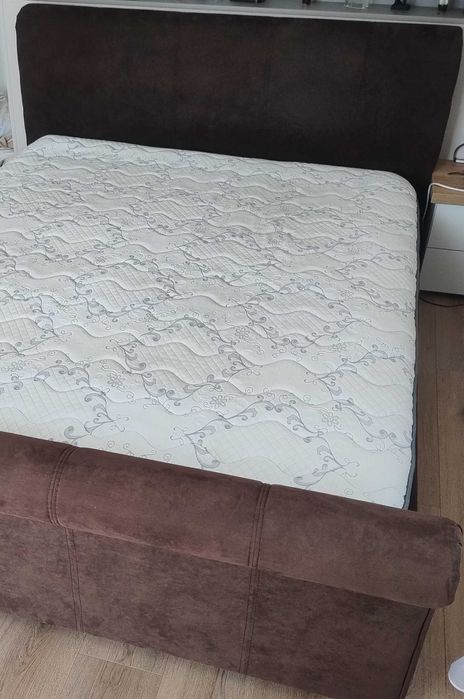 Pat matrimonial + somieră + saltea – comfort garantat!