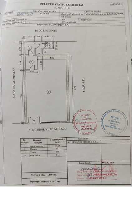 Inchiriez spatiu comercial in Moinesti