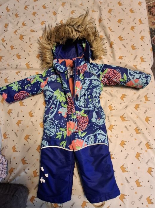 Комбинезон зимний на девочку 92 размер