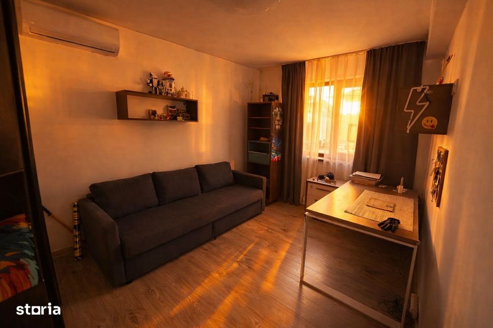 Casa individuala, complet mobilata si utilata, 4 camere, Mansarda