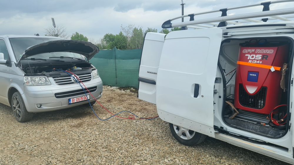 Încărcare freon auto R134a & R1234yf + verificare completă A/C