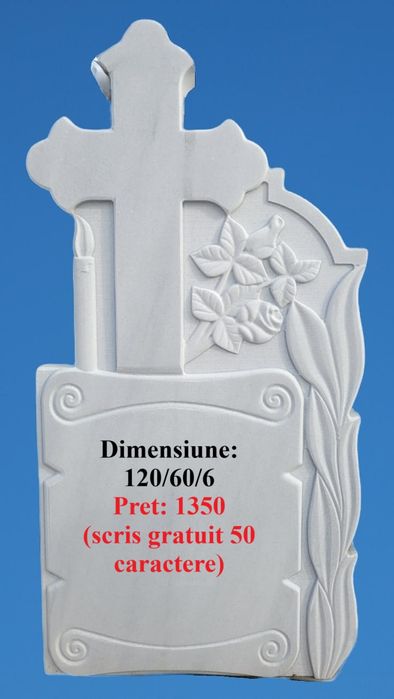 Cruci si monumente din marmura