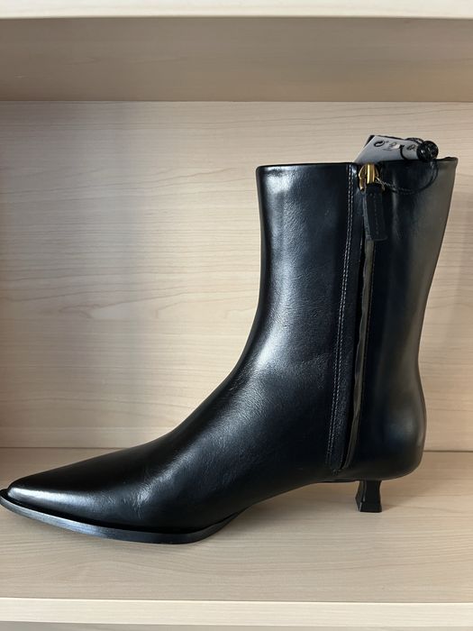 Ботильоны кожаные Massimo Dutti размер 39