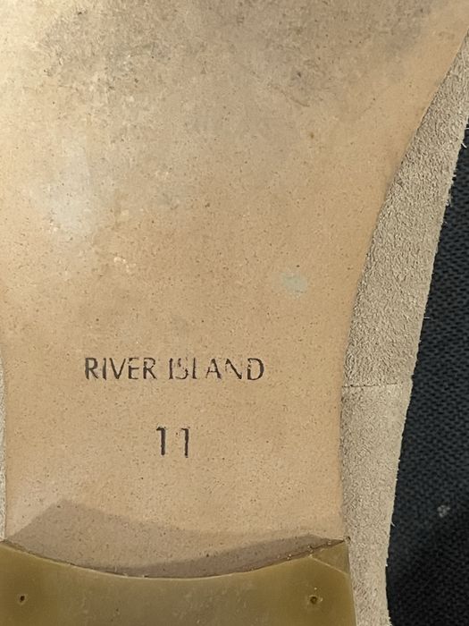 Pantofi River Island barbati piele intoarsa