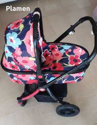 Детска количка COSAТTO OOBA-пълен комплект + ISOfix столче за кола