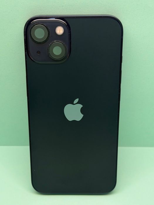 Carcasa originala iPhone 13 Black Negru sticla rama