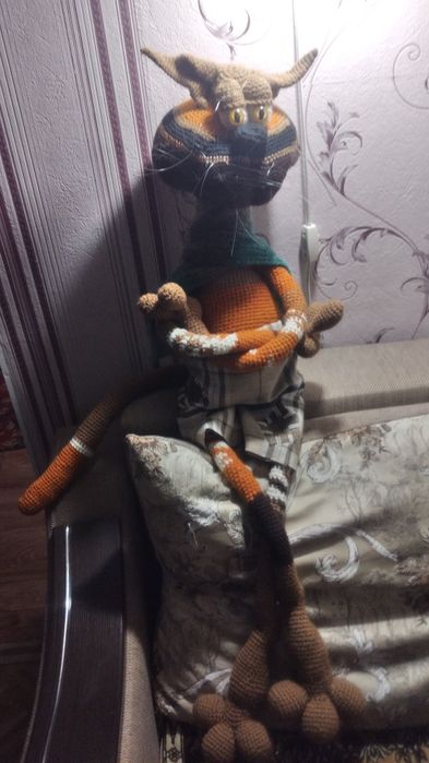 Вязаный Кот Астап