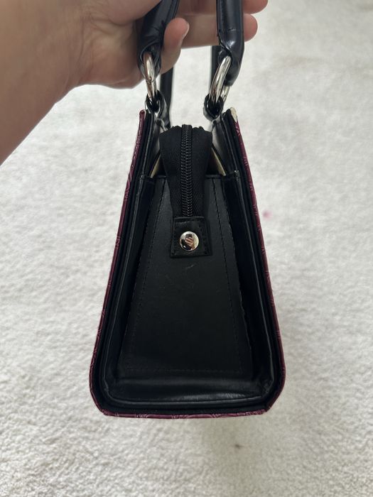 Geantă de mână Miche cu o husă interschimbabilă Lillian Classic de culoare grena [5.3, 5.5].