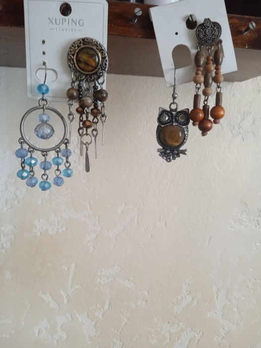 Серьги под серебро. И др.