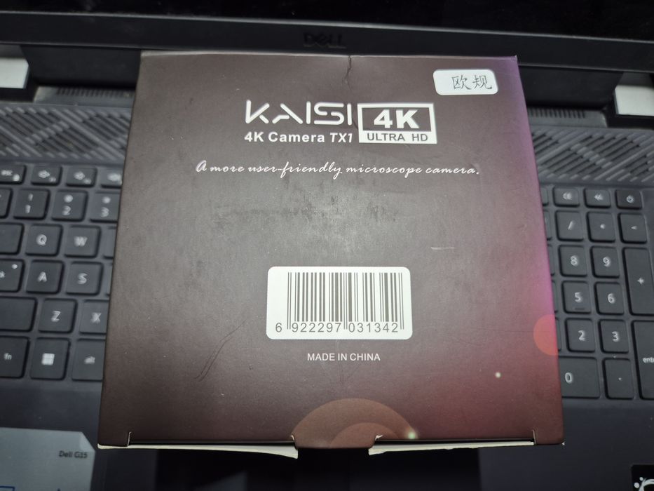 Camera microscop 4k  Kaisi tx1  noua