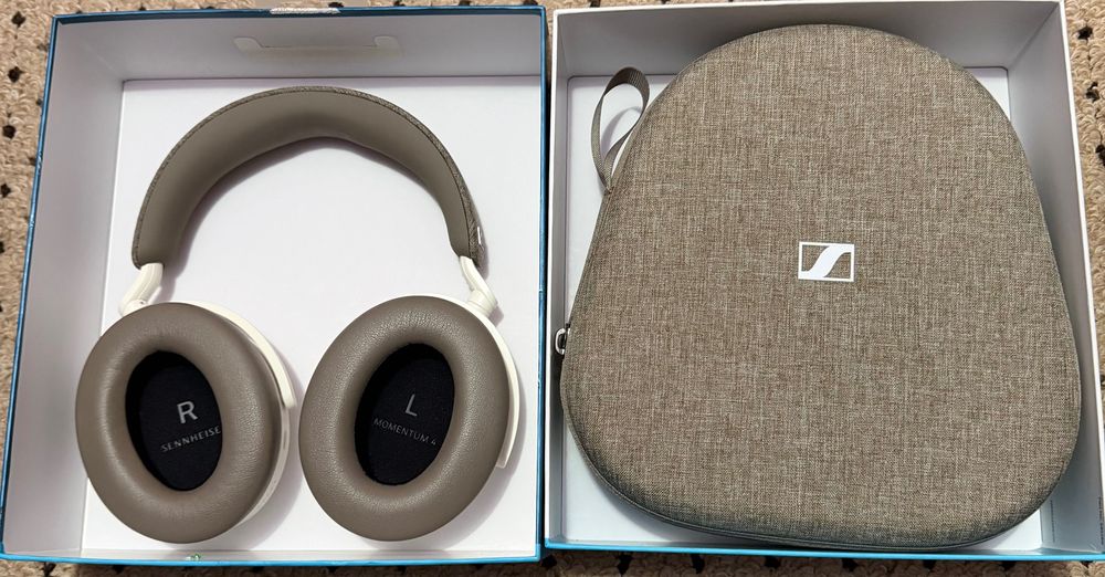 Casti audio Over the ear Sennheiser Momentum 4, Wireless, ANC,garantie