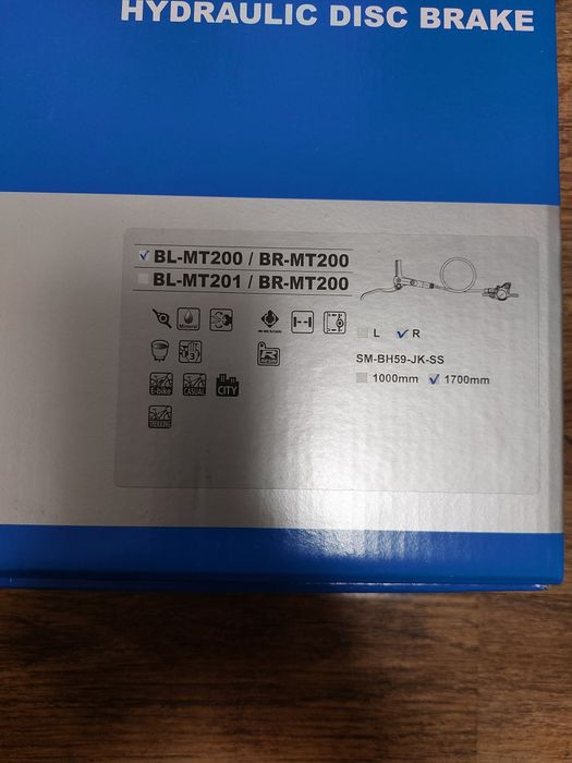 Maneta frana fata disc SHIMANO