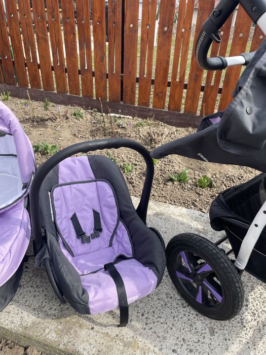 Cărucior pentru copii 3 în 1, Krausman