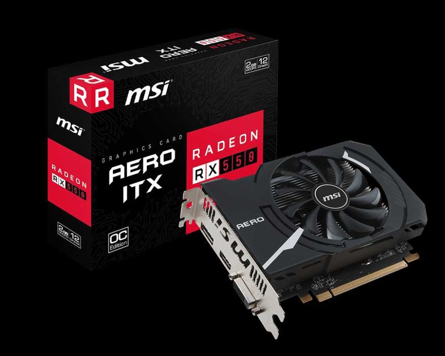 MSI Radeon RX550 2GB